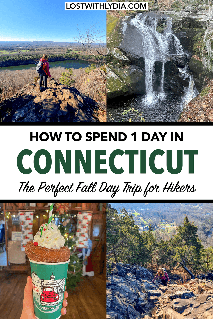Learn how to spend one day in Connecticut! Discover the best hiking in Connecticut if you're short on time, plus an awesome brewery along the way.