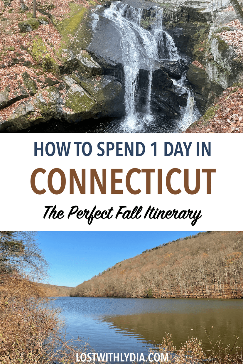 Learn how to spend one day in Connecticut! Discover the best hiking in Connecticut if you're short on time, plus an awesome brewery along the way.