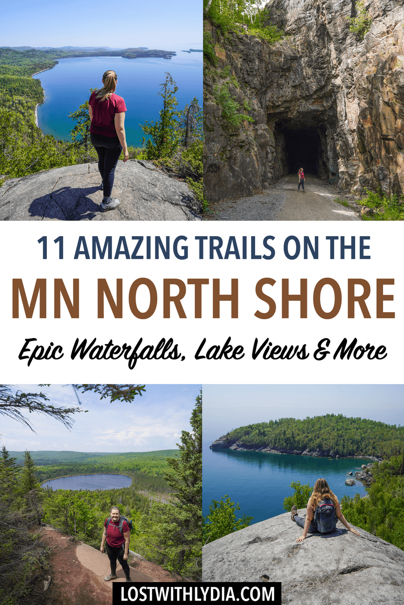 From waterfalls to Lake Superior views, discover all of the best hiking trails on the MN North Shore and Duluth!