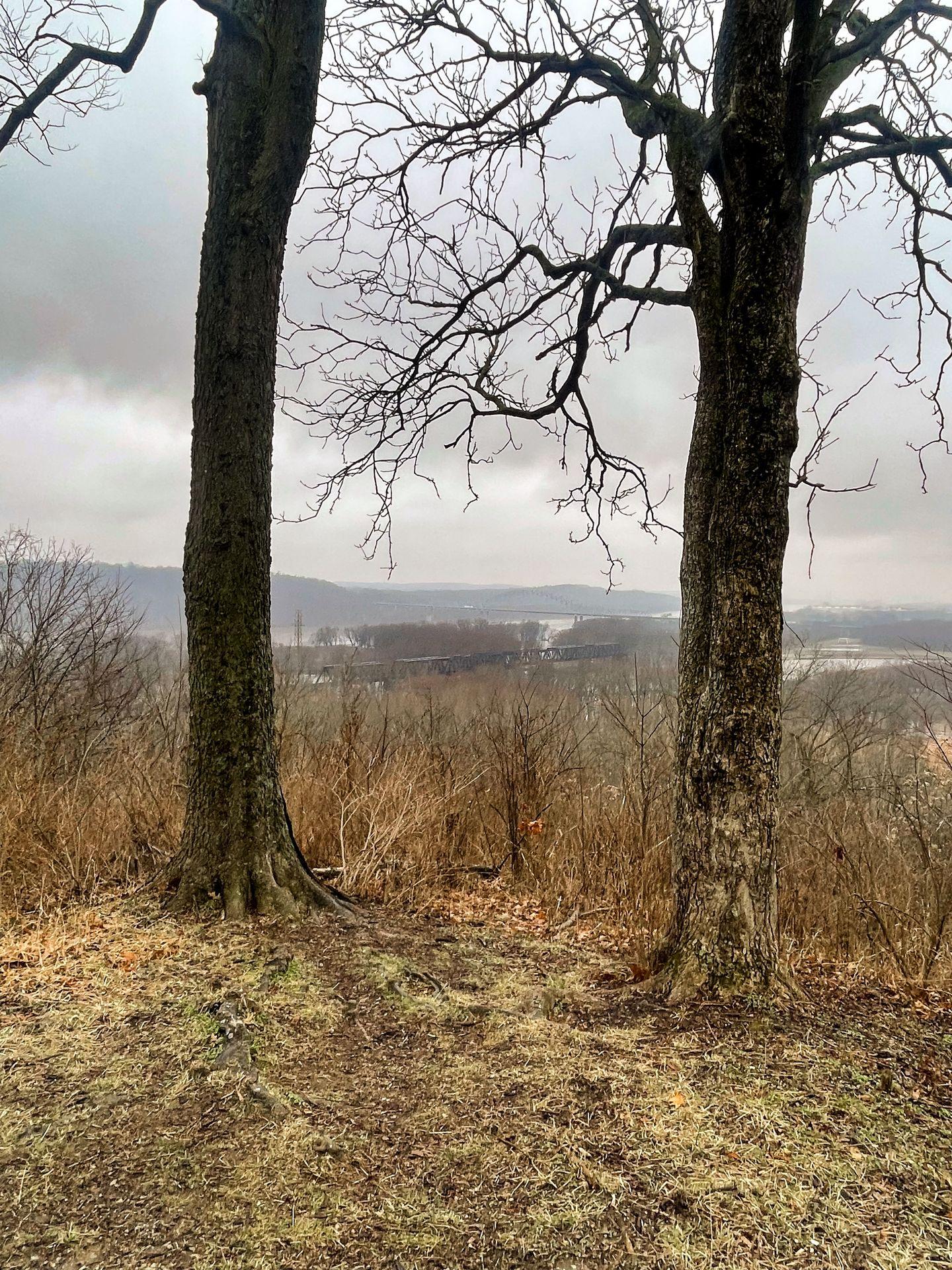 A view of the Ohio River from Shawnee Lookout