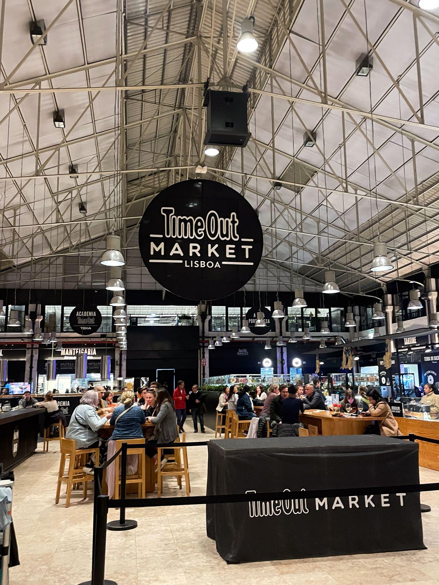 The interior of Time Out Market