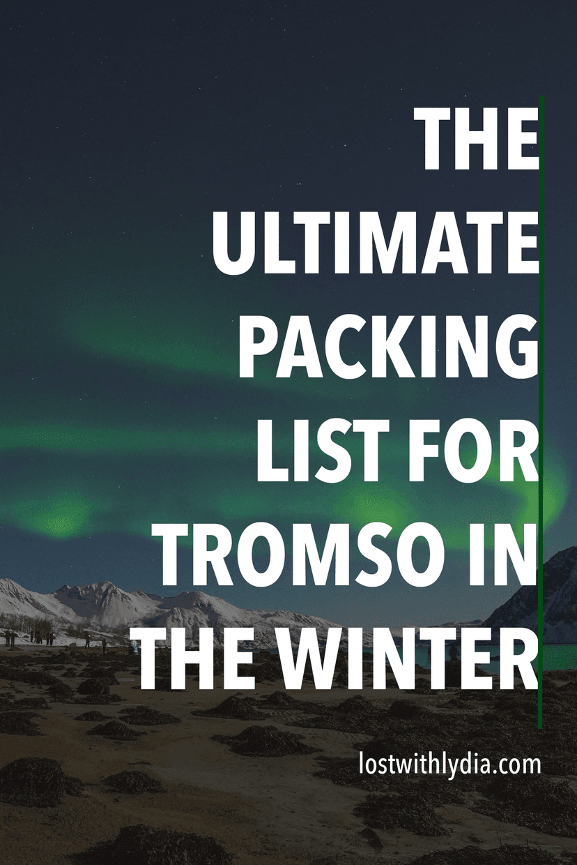 This detailed packing list includes everything you should pack for visiting Tromso in winter. Plus, learn about how to layer for cold weather trips.