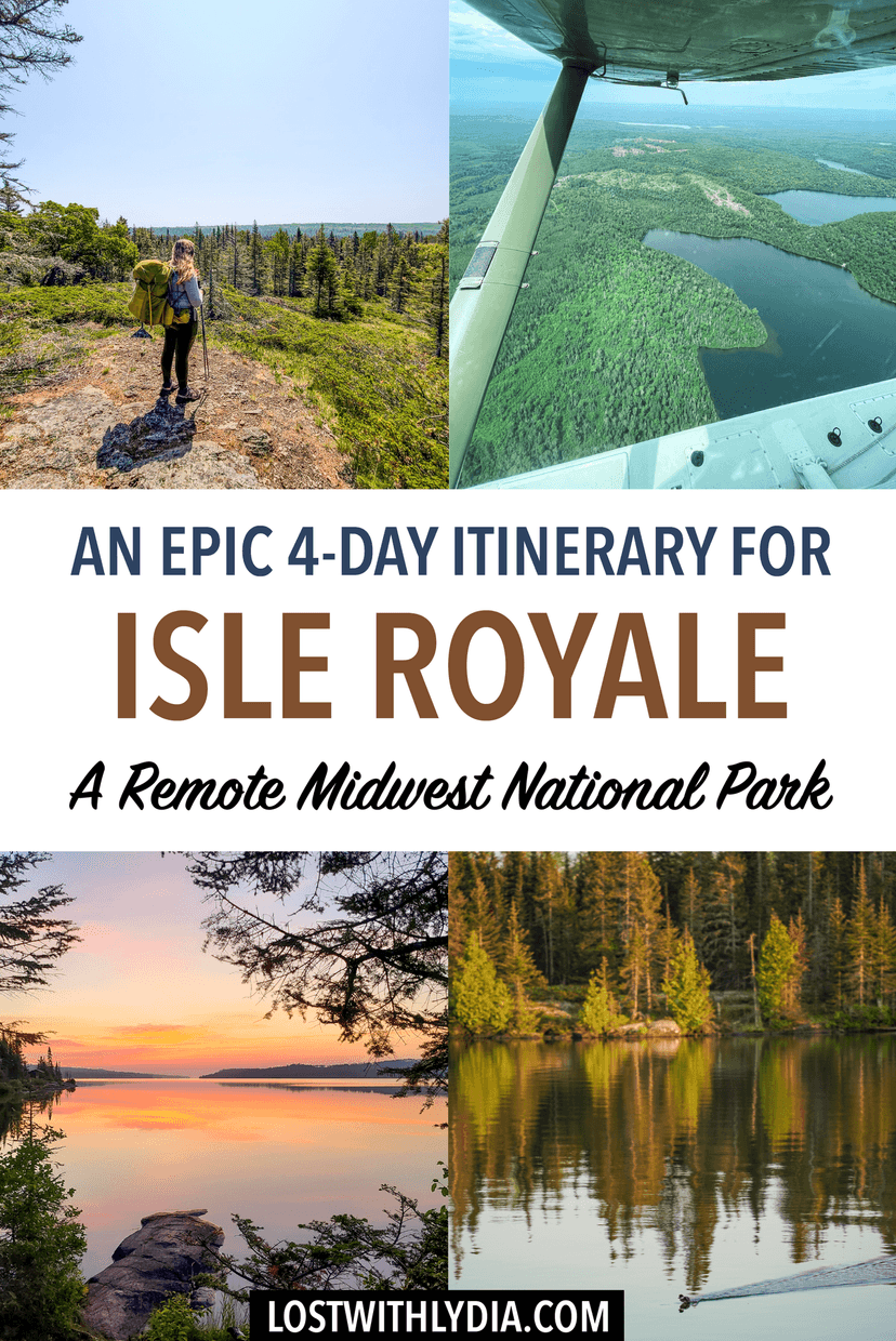 Plan an epic trip to one of the least visited US national parks using this Isle Royale itinerary for backpacking! Learn how to get to Isle Royale, and more.