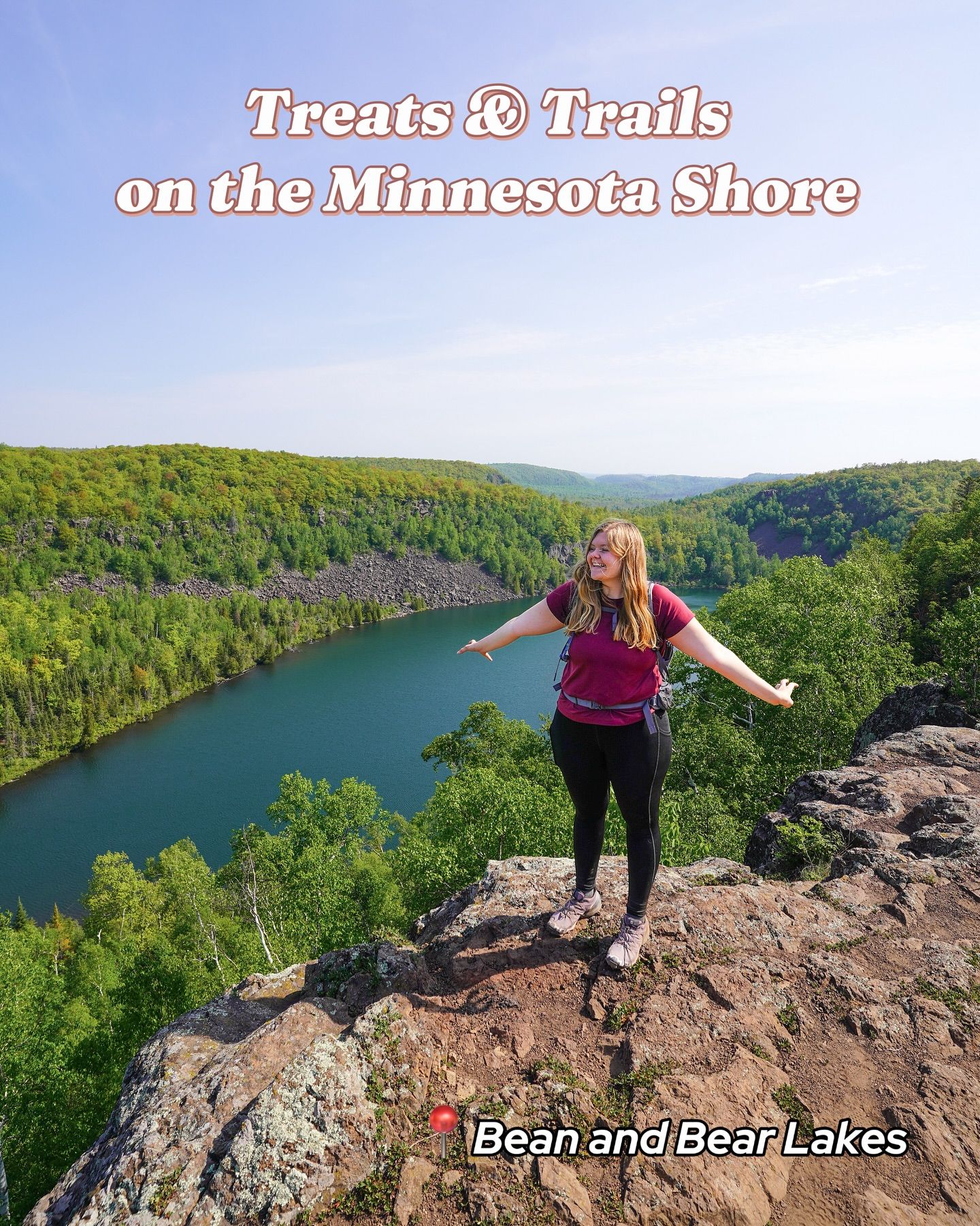 This outdoorsy part of the midwest makes for an epic summer road trip! There are waterfalls, rocky peaks, beaches and beautiful lake views. There are also lots of delicious treats, from pie to ice cream to beer 🤤