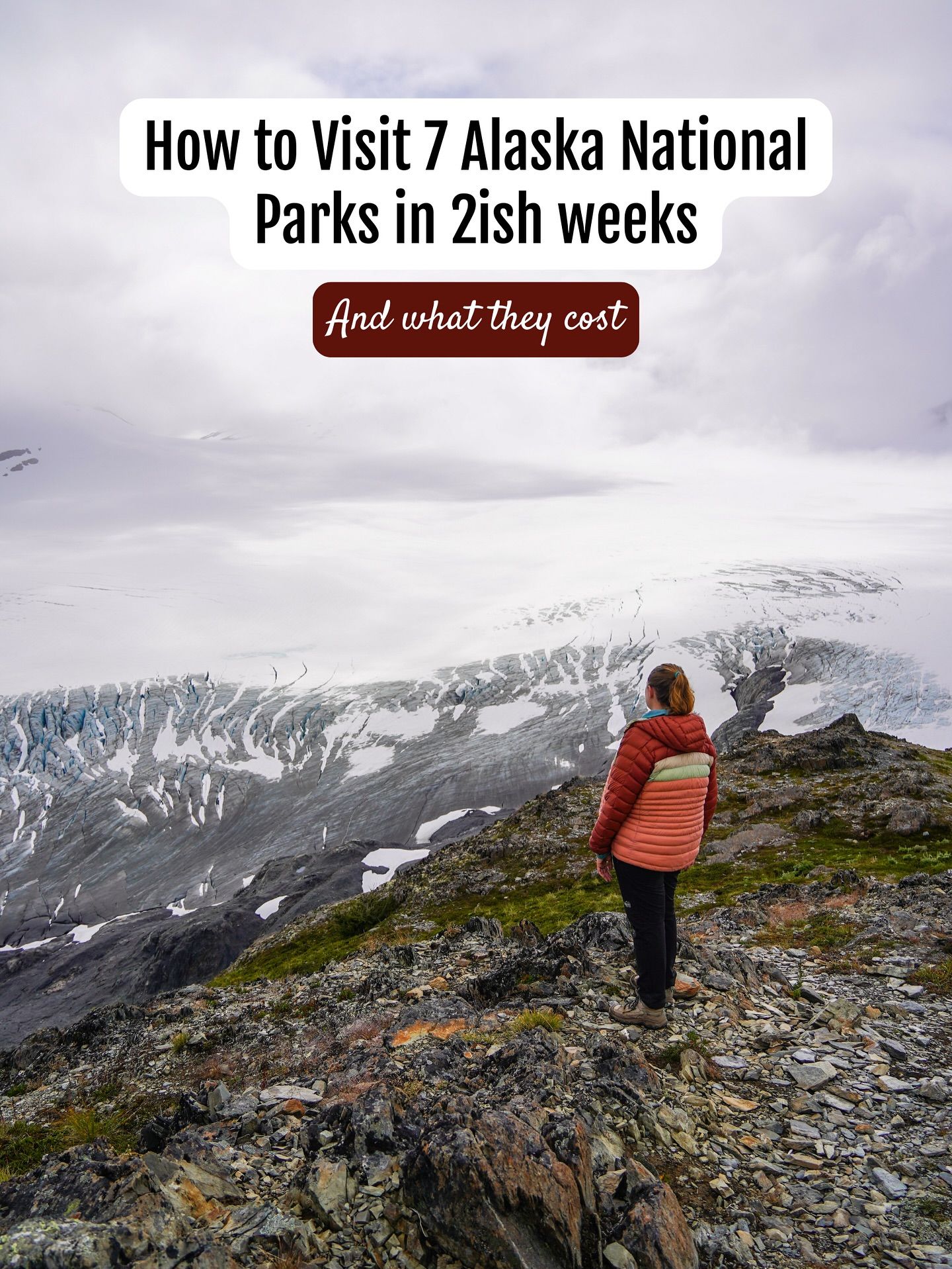 A few people have asked, so here is my budget breakdown for visiting 7 Alaskan national parks! 💸