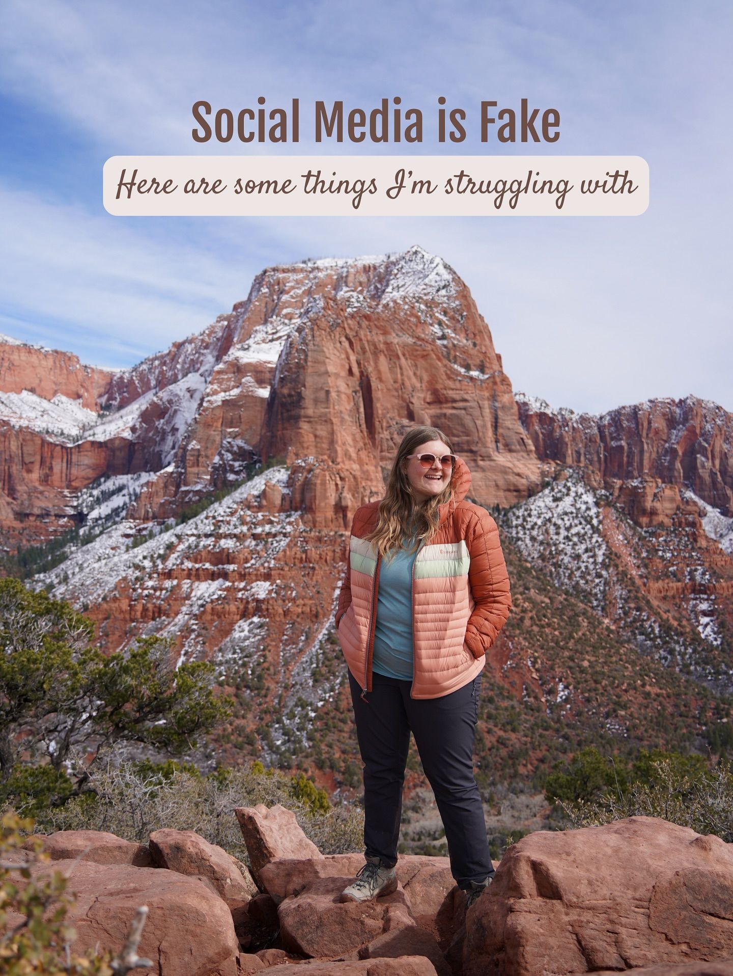 Social media is a highlight reel, here are a few of my worries. 