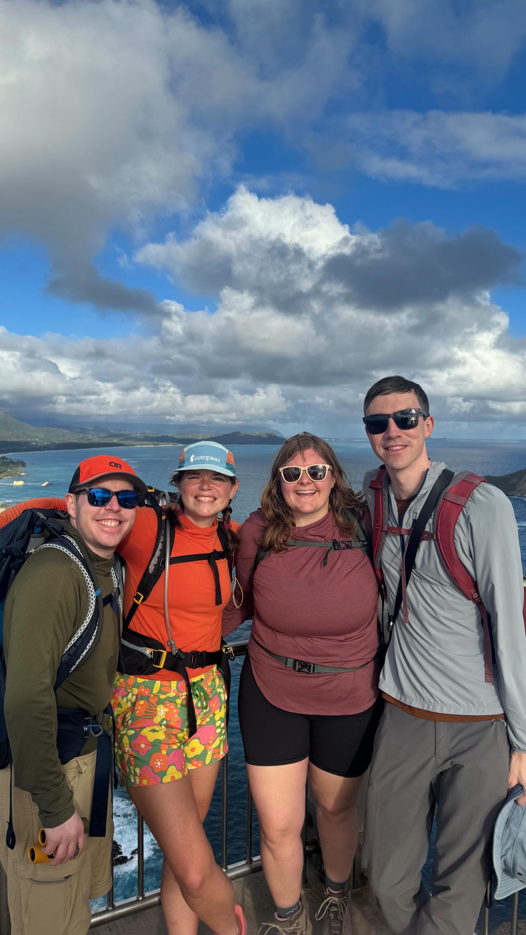 While we live in the same city, we see each other more often by meeting up in Nepal, American Samoa & other places around the world 🤔