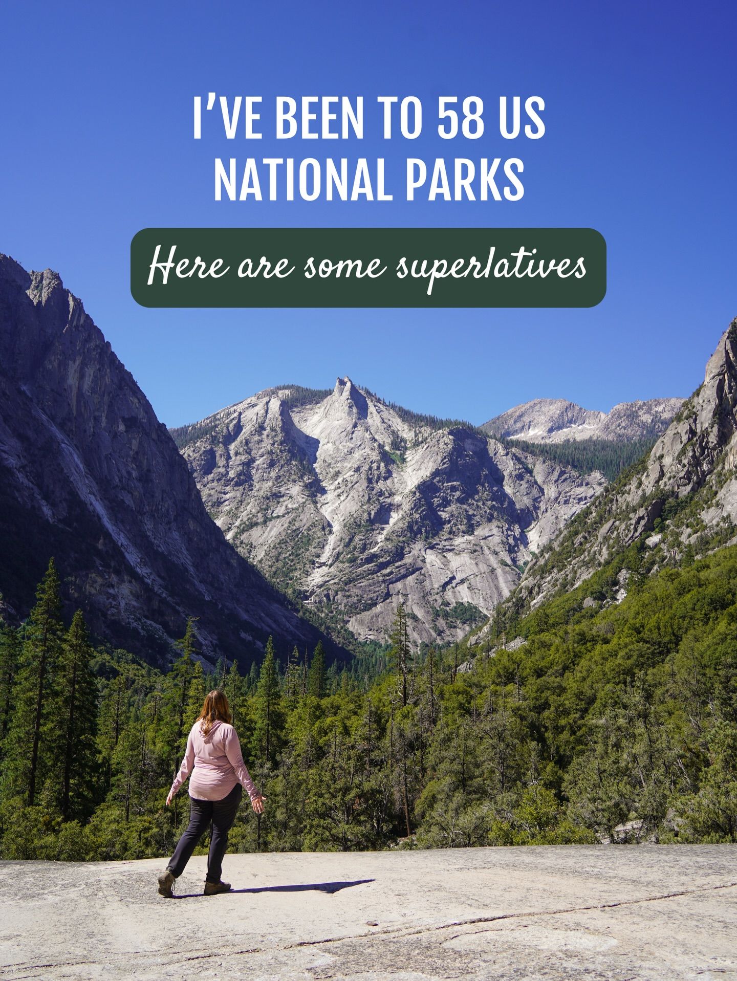 Here are some of my superlatives after visiting 58 national parks! Do you agree or disagree with any of these?