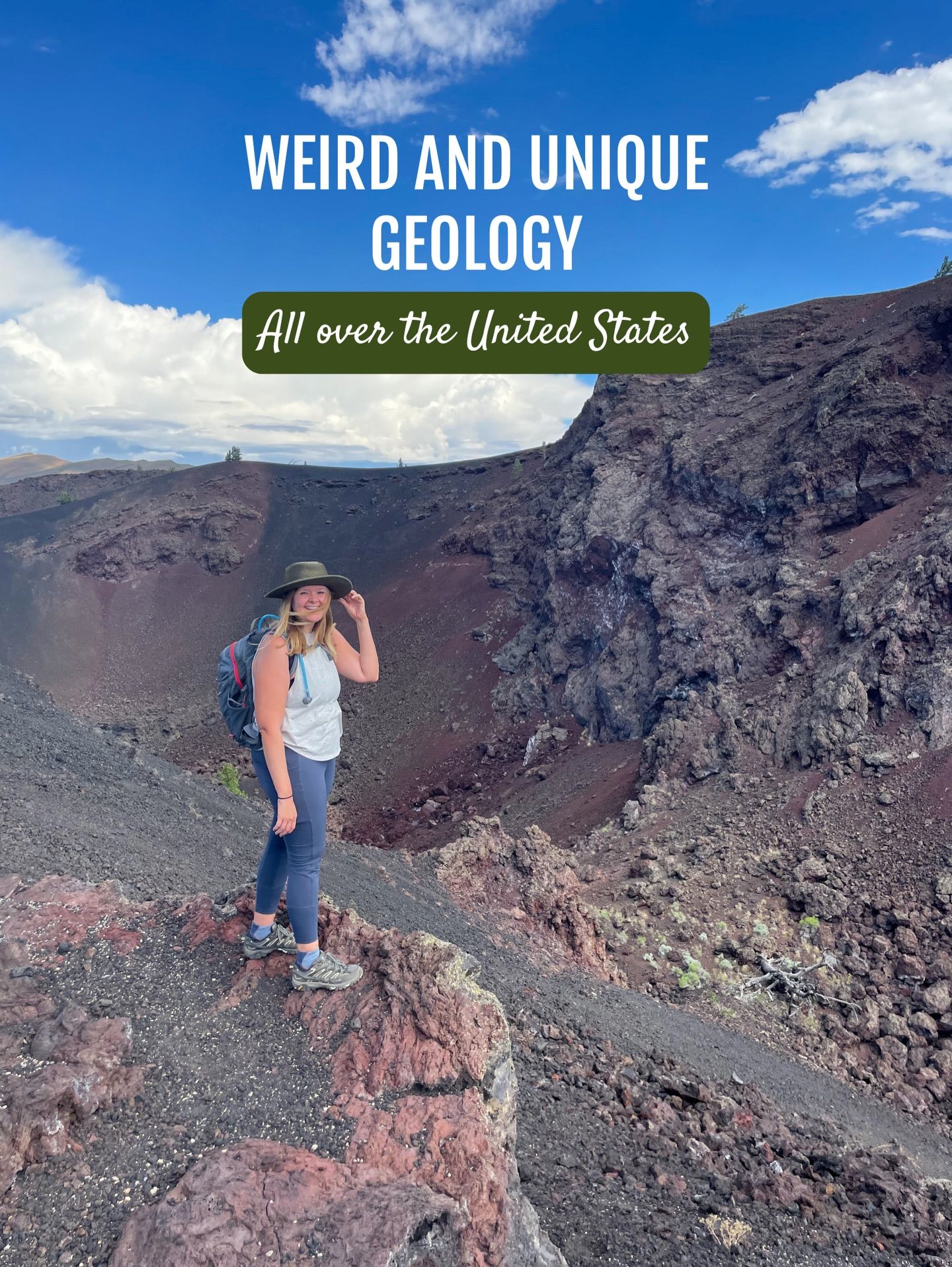 One of my favorite parts about outdoor travel is finding weird and unique geology. 