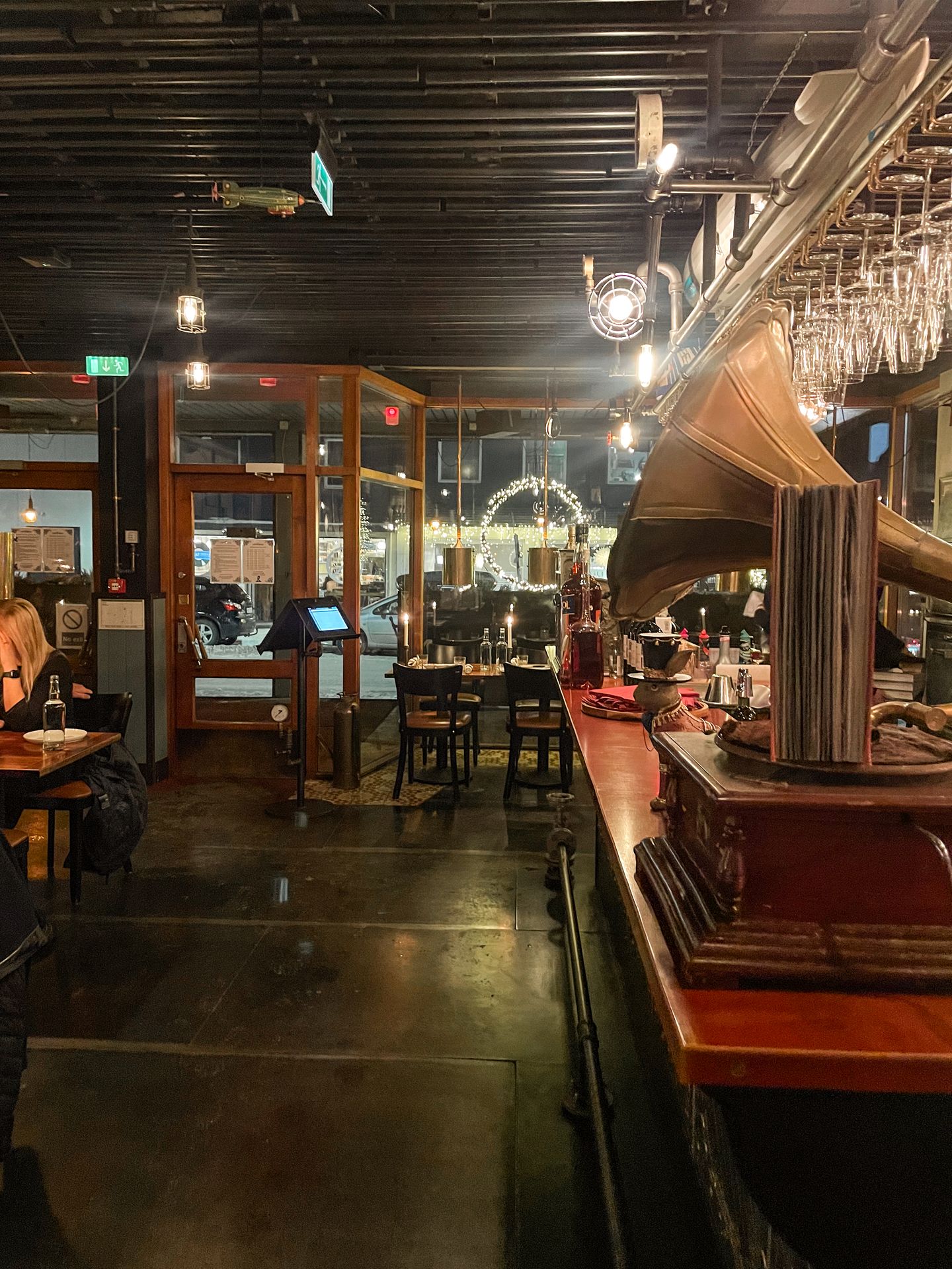 The interior of Casa Inferno