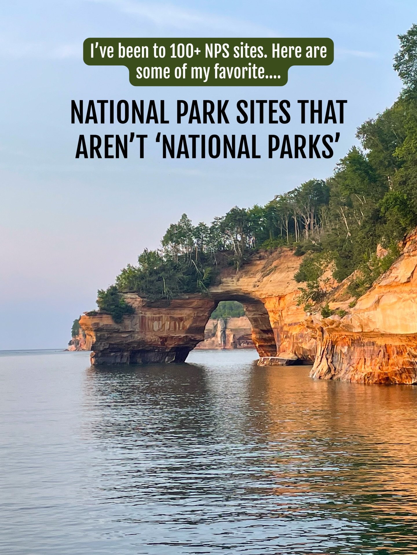 I talk a lot about national parks, but there are so many amazing parks in the national park system that aren’t one of the famous 63 ‘national parks!’