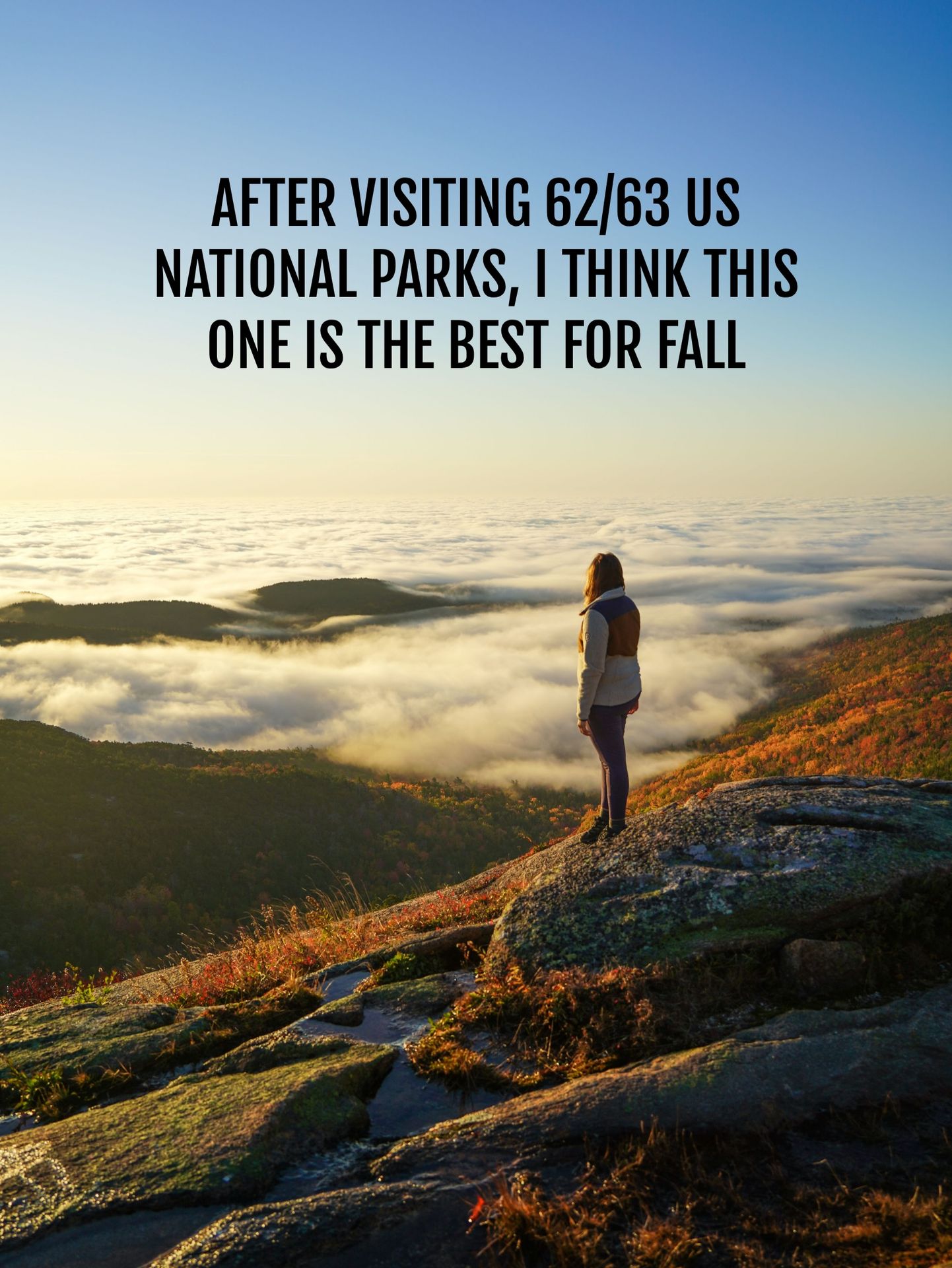 In my opinion, this is one of the very best national parks to visit in the fall! 🍁