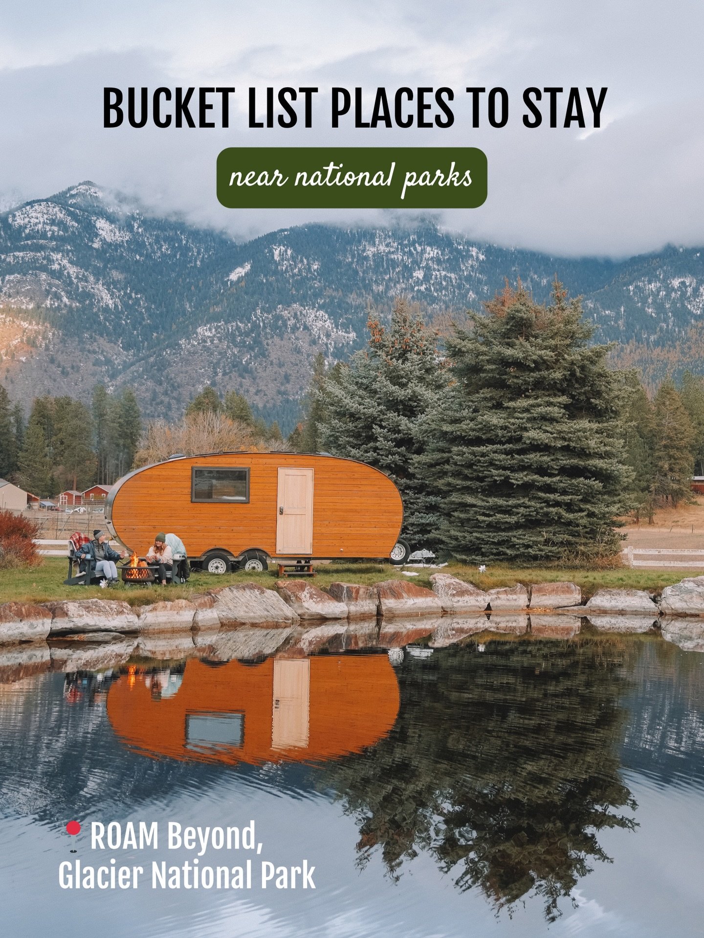 These are a few of my favorite unique accommodations that I’ve stayed at while visiting national parks!