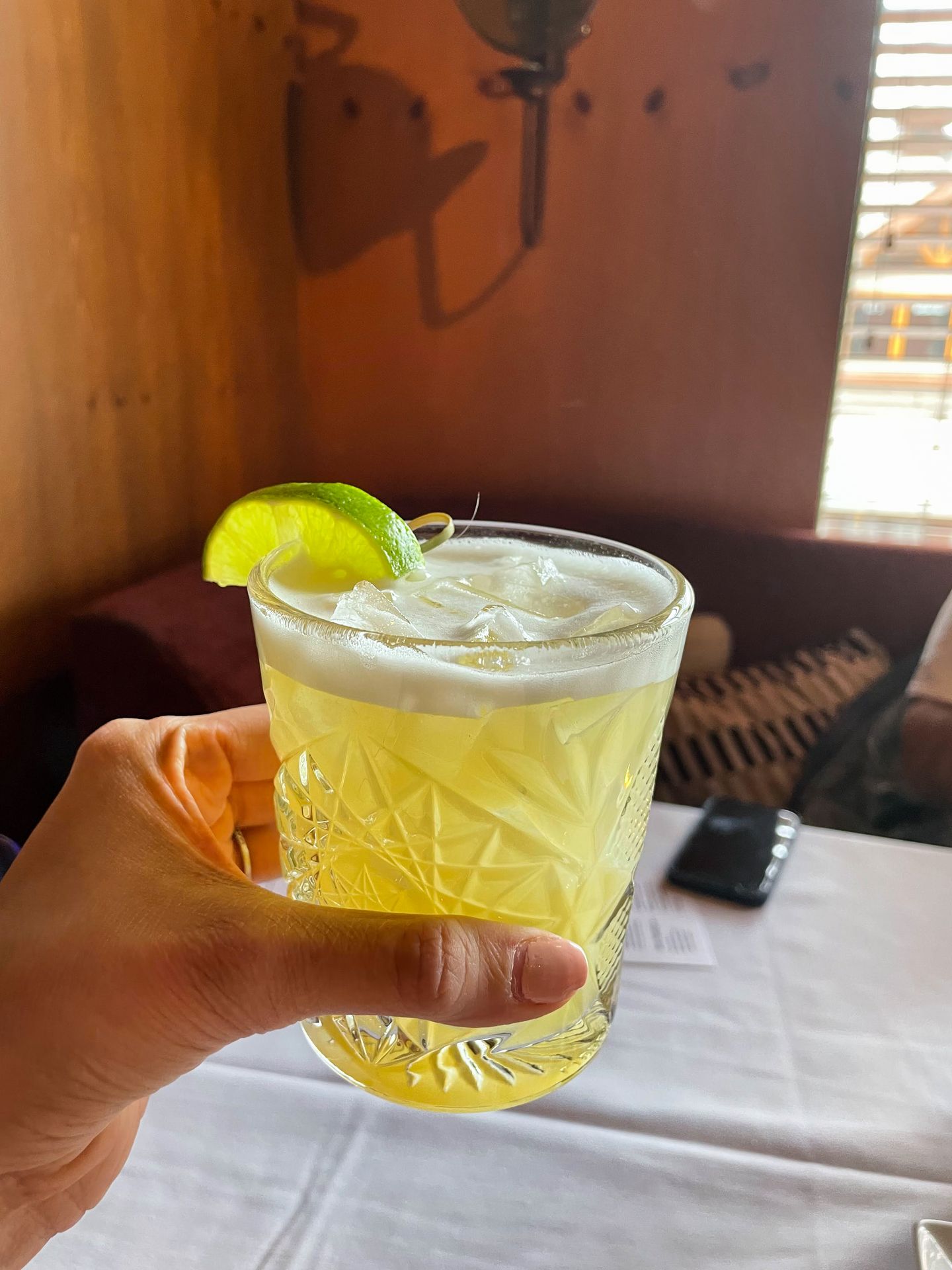 A cocktail from The Maple Leaf.