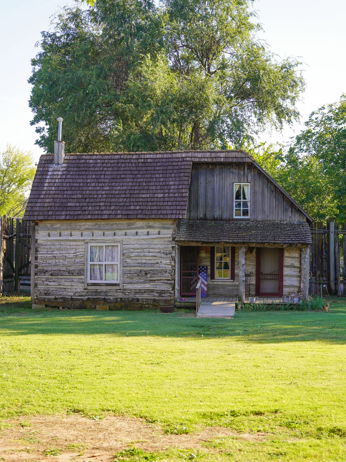 A historic house at the Stockade Museum