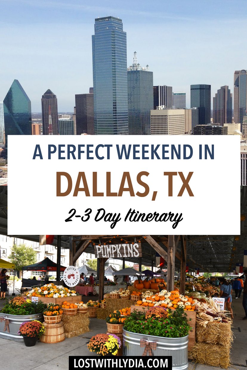 Plan your perfect weekend trip to Dallas with this easy guide! Find out about all of the best things to do on a Texas trip if you only have 2 days.