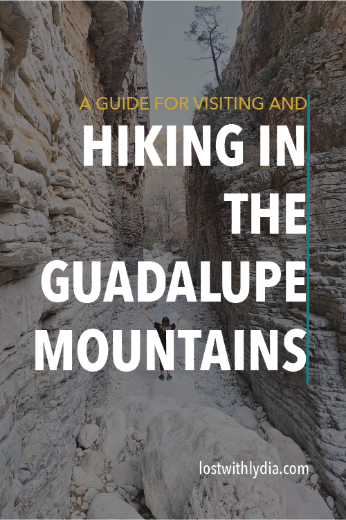 Learn about the best hiking trails in Guadalupe Mountains National Park! This park is a must for a West Texas road trip.