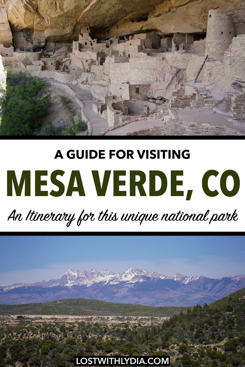 Learn about the best things to do in Mesa Verde National Park! This itinerary includes tours of cliff dwellings, overlooks, and more.