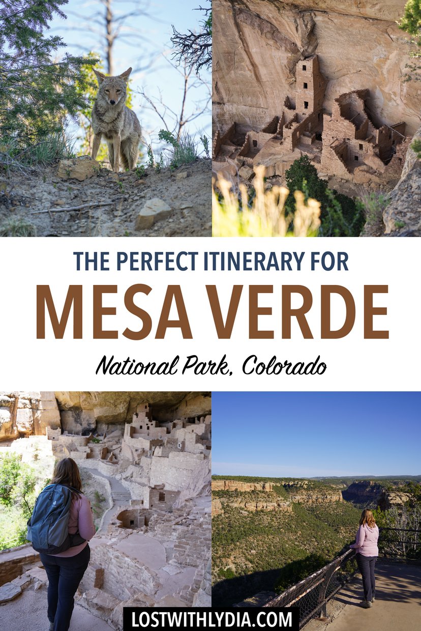 Learn about the best things to do in Mesa Verde National Park! This itinerary includes tours of cliff dwellings, overlooks, and more.
