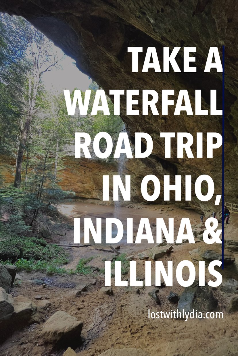 Take an epic waterfall road trip using this itinerary! This midwest road trip will take you to the best parks in Ohio, Indiana and Illinois.