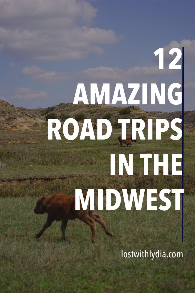 This list of the best road trips in the Midwest is sure to inspire your next Midwest vacation! From badlands to waterfalls, the midwest has so much to offer.