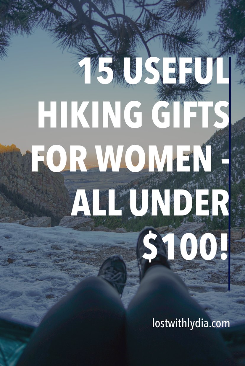 Discover the best hiking gifts for her with this guide! All of these gifts are under $100 and perfect for the hiker in your life.