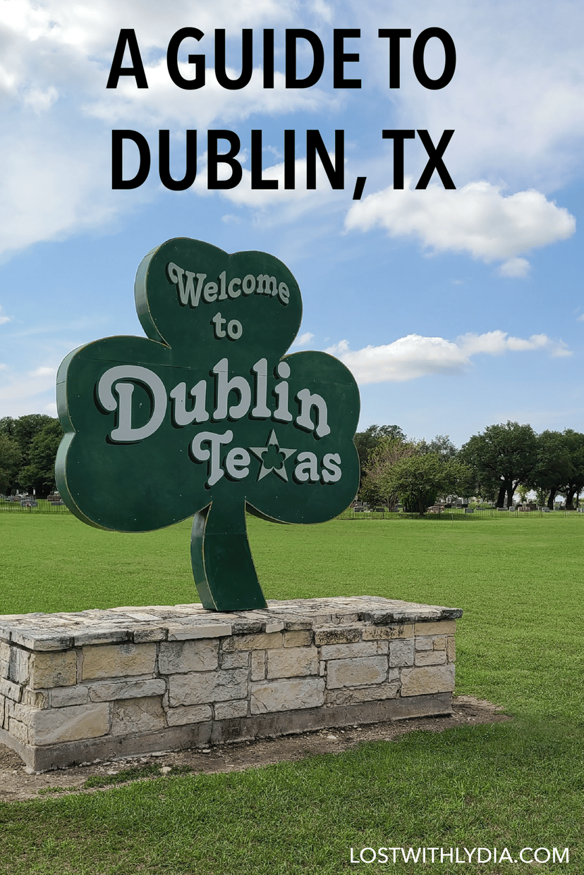 Take a day trip from Dallas to Dublin, the Irish capital of Texas! Learn about the fun and unique things to do in Dublin and plan your perfect day trip.