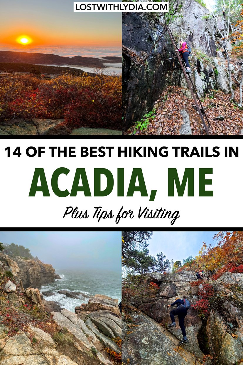 Discover the best hiking trails in Acadia National Park! Plus, find out when to visit Acadia, what to expect and more tips for a beautiful Maine vacation.