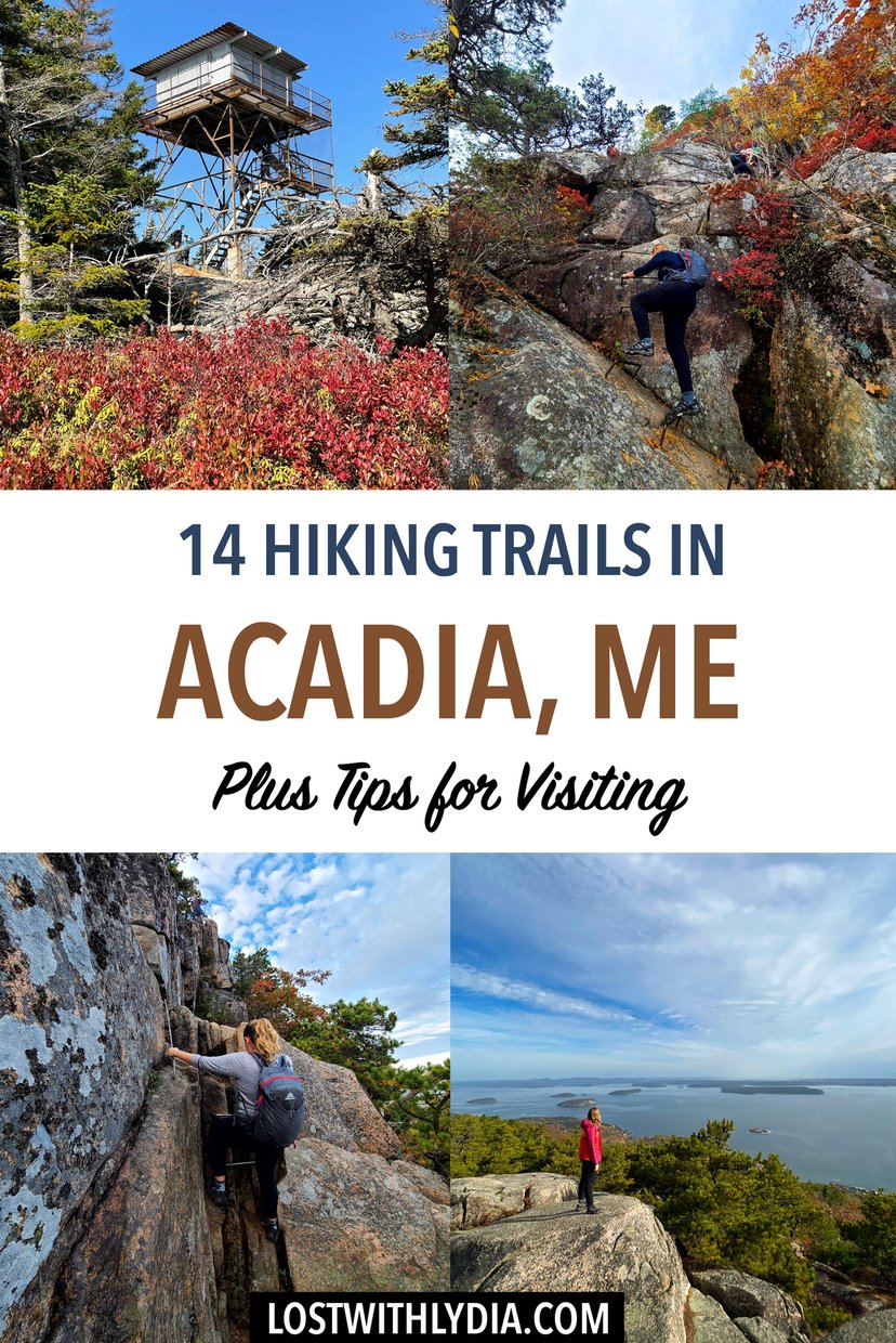 Discover the best hiking trails in Acadia National Park! Plus, find out when to visit Acadia, what to expect and more tips for a beautiful Maine vacation.