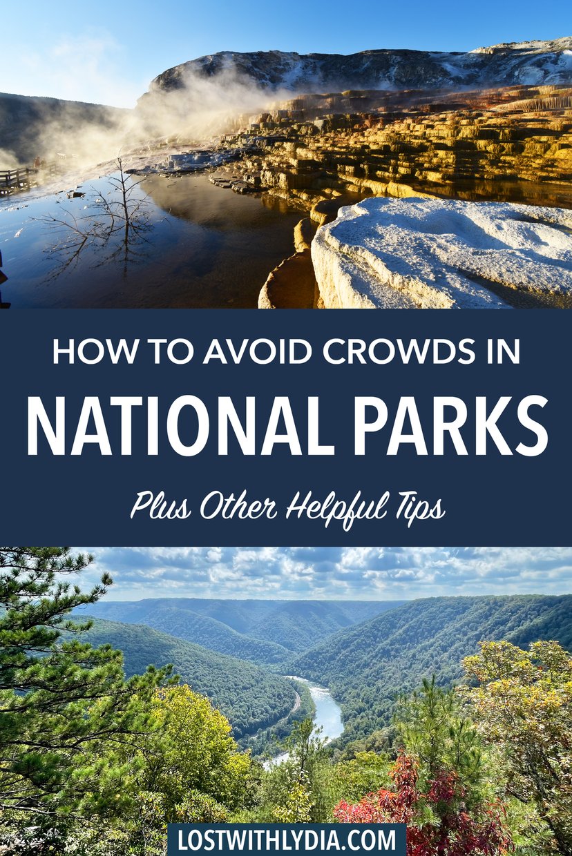 If you're wondering how to avoid crowds in national parks, read this! These national park tips will help you have the perfect national park trip.