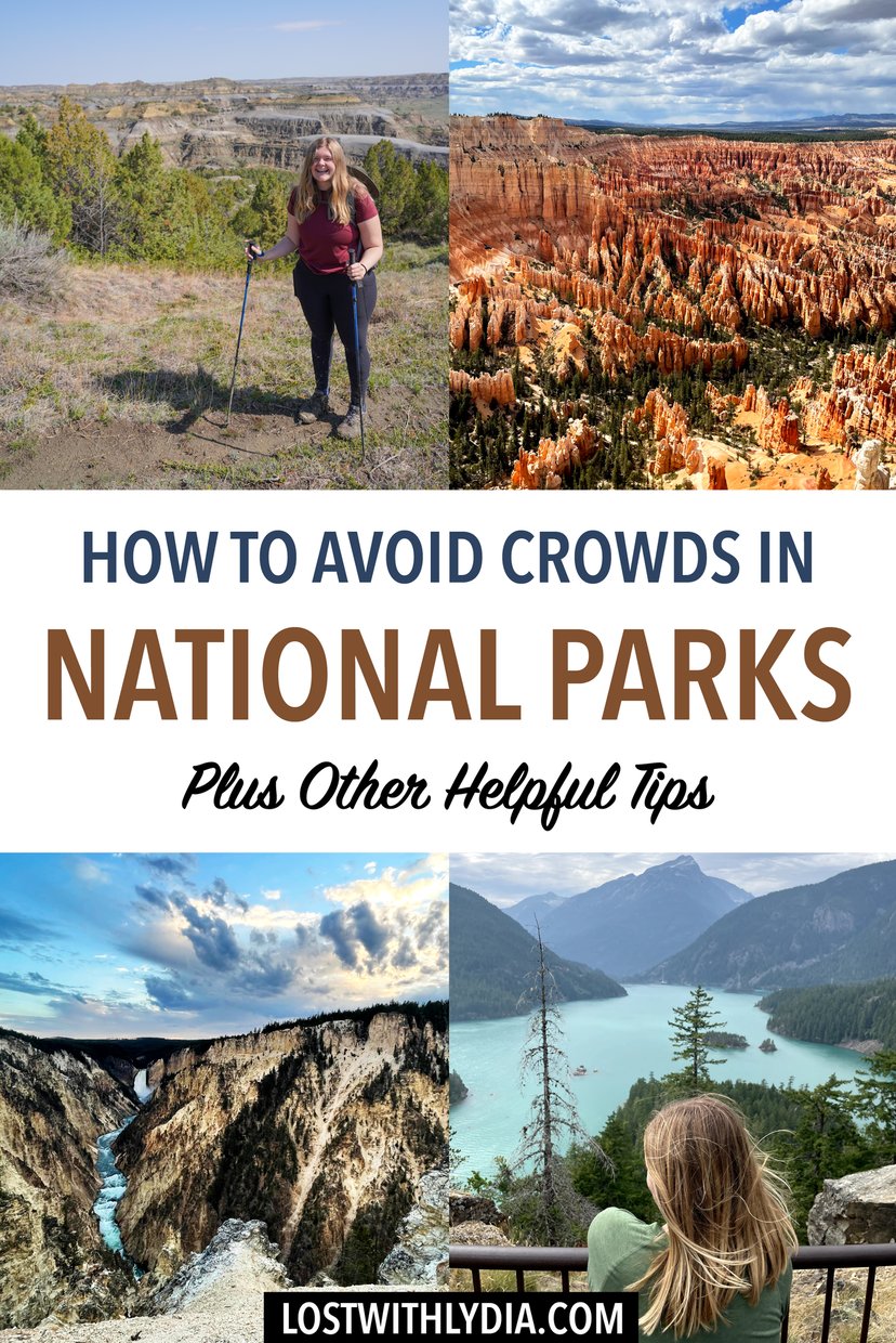 If you're wondering how to avoid crowds in national parks, read this! These national park tips will help you have the perfect national park trip.