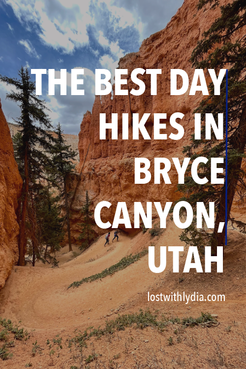 Looking for the best hikes in Bryce Canyon? Be prepared for your Utah road trip by reading about the best day hikes in Bryce Canyon National Park!