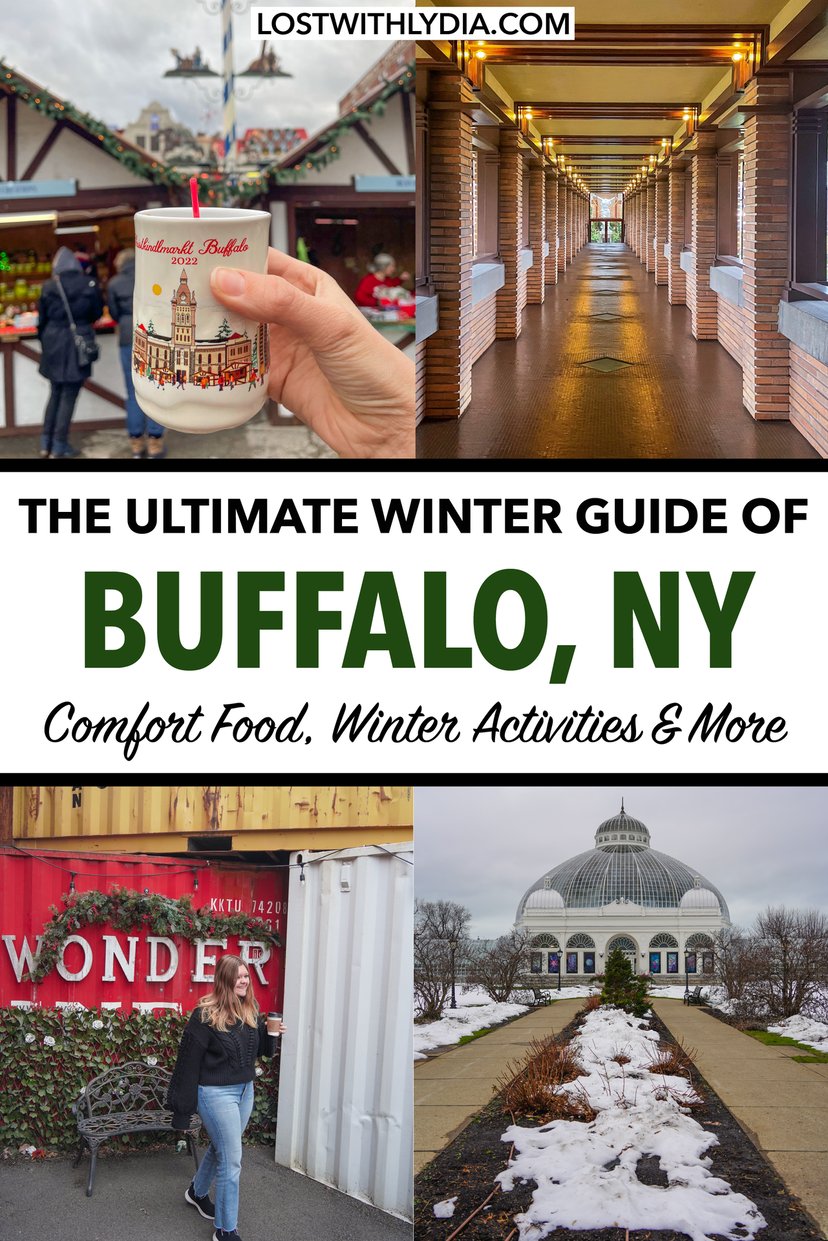 Learn about the best things to do in Buffalo, New York in the winter with this guide! Discover the best Buffalo eats, Niagara Falls in the winter and more.