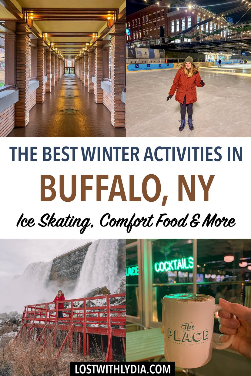Learn about the best things to do in Buffalo, New York in the winter with this guide! Discover the best Buffalo eats, Niagara Falls in the winter and more.