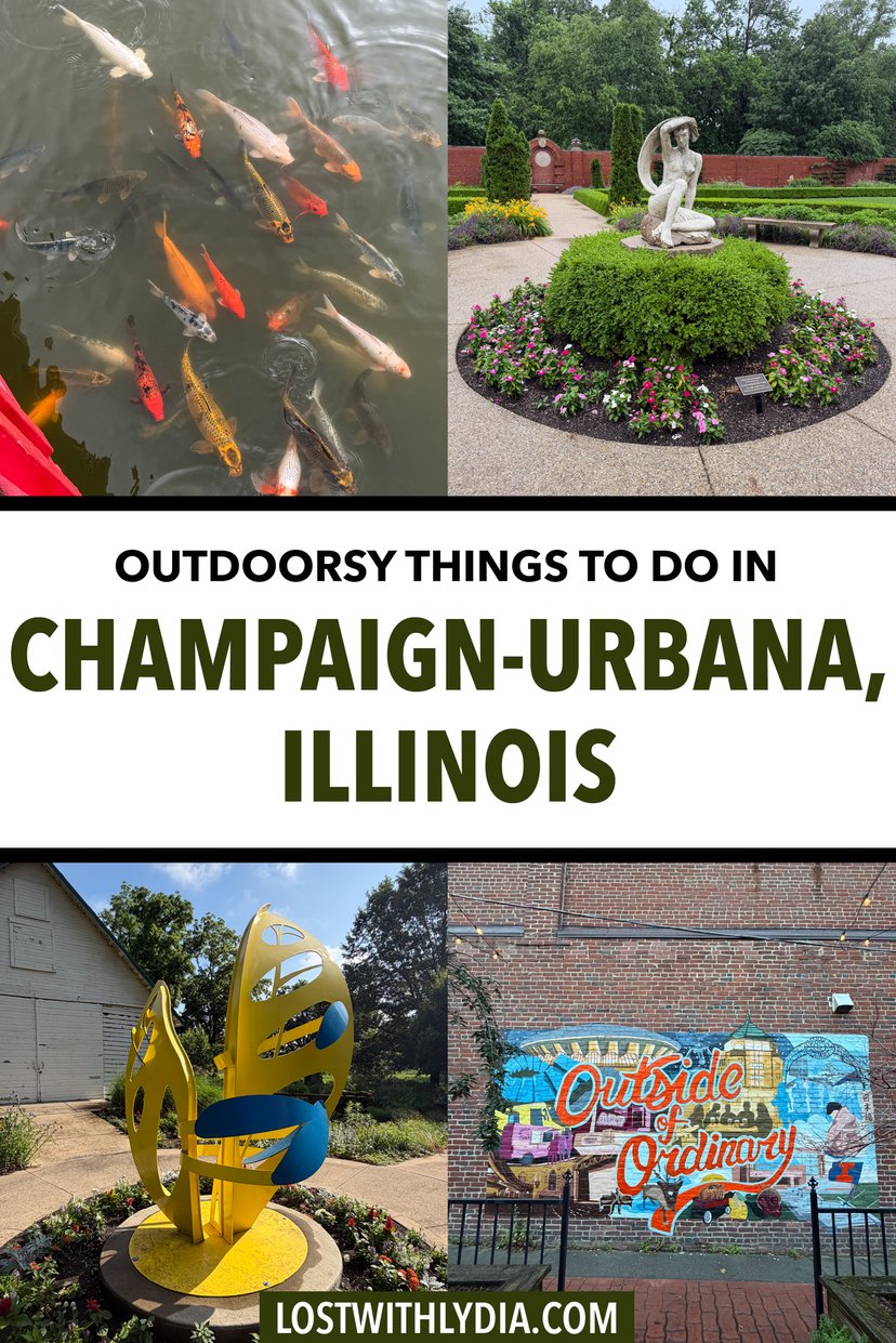 Spend a fun weekend in Champaign-Urbana! Enjoy a sculptures park, stunning gardens, international food, and more.