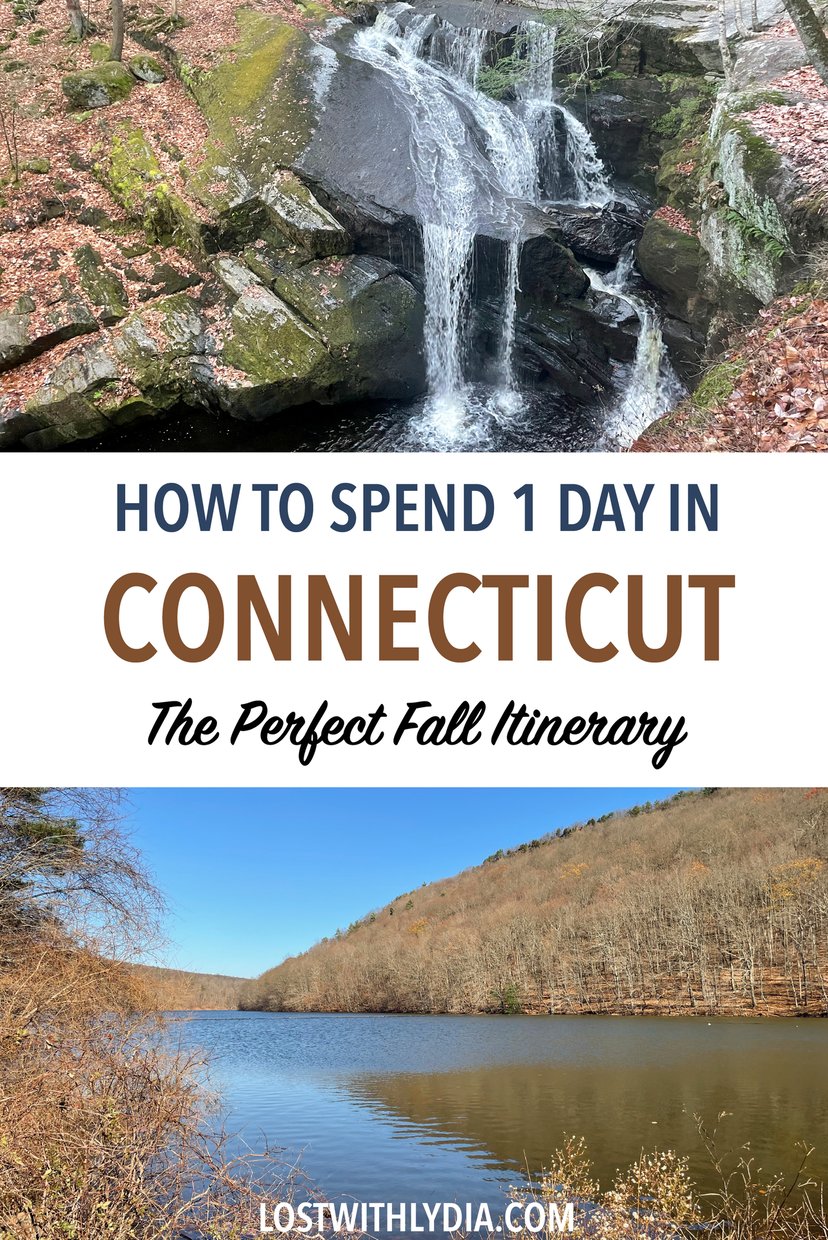Learn how to spend one day in Connecticut! Discover the best hiking in Connecticut if you're short on time, plus an awesome brewery along the way.