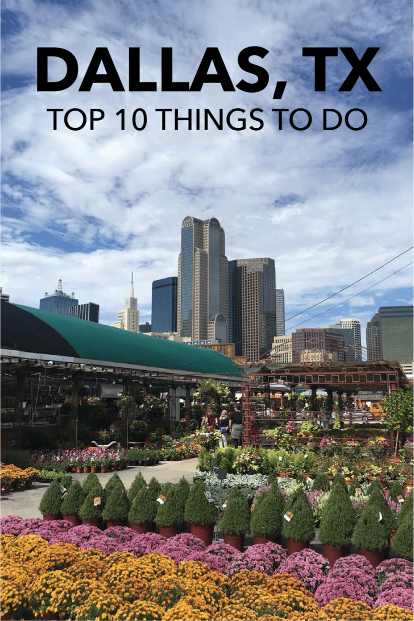 Read about the top things to do in Dallas, Texas, from a local! The list includes unique neighborhoods to explore in Dallas, great food and more.