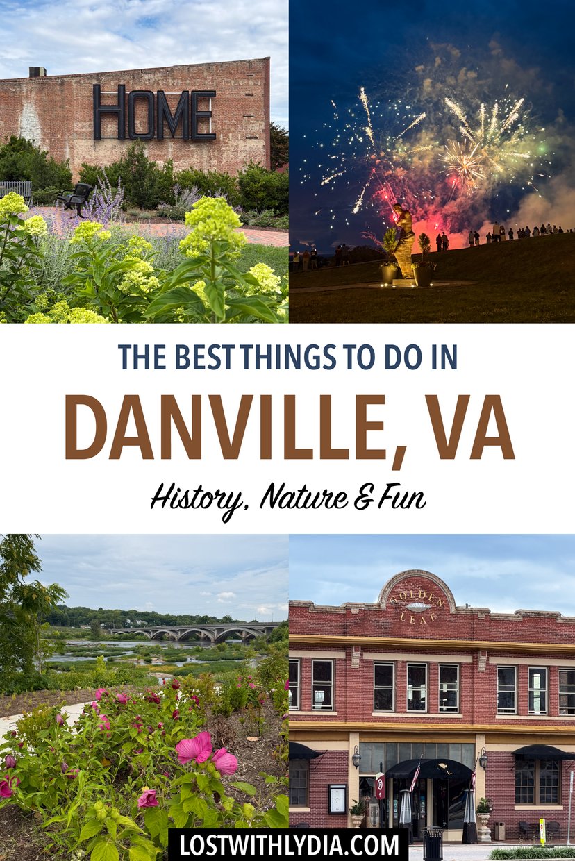 Discover the best things to do in Danville, Virginia, a city full of historic charm, revitalization efforts, and beautiful outdoor spaces.