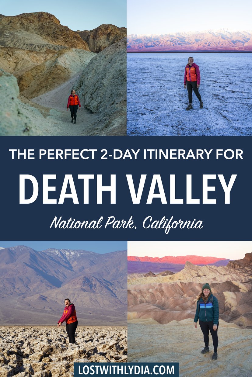 Discover the best things to do in Death Valley with this 2-day itinerary! Learn about the best hiking trails and viewpoints, along with tips for visiting.