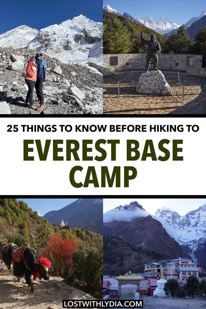 Read all about what it's like to hike to Everest Base Camp! These EBC tips will help you prepare and have a successful trek.