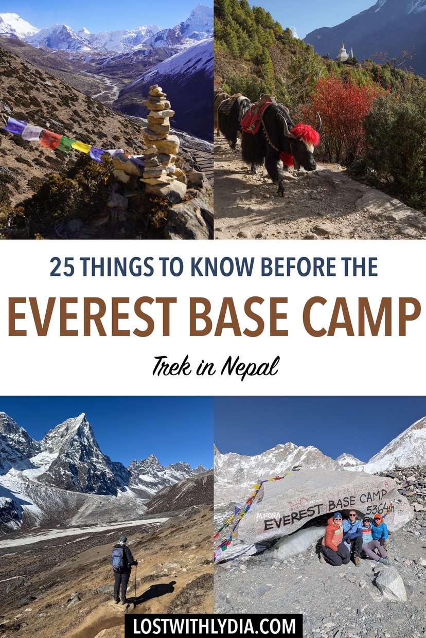 Read all about what it's like to hike to Everest Base Camp! These EBC tips will help you prepare and have a successful trek.