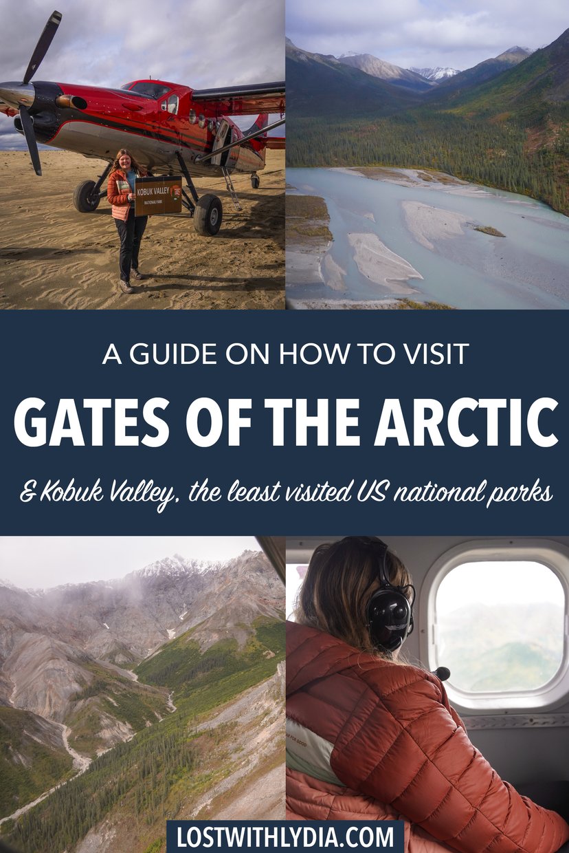 If you're wondering how to get to Gates of the Arctic and Kobuk Valley, read this guide! Learn how to visit the two least visited US national parks.