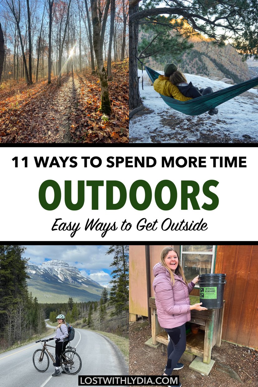 These easy tips will help you spend more time outdoors! Learn about Geocaching, hiking tips and other easy ways to spend more time in nature.