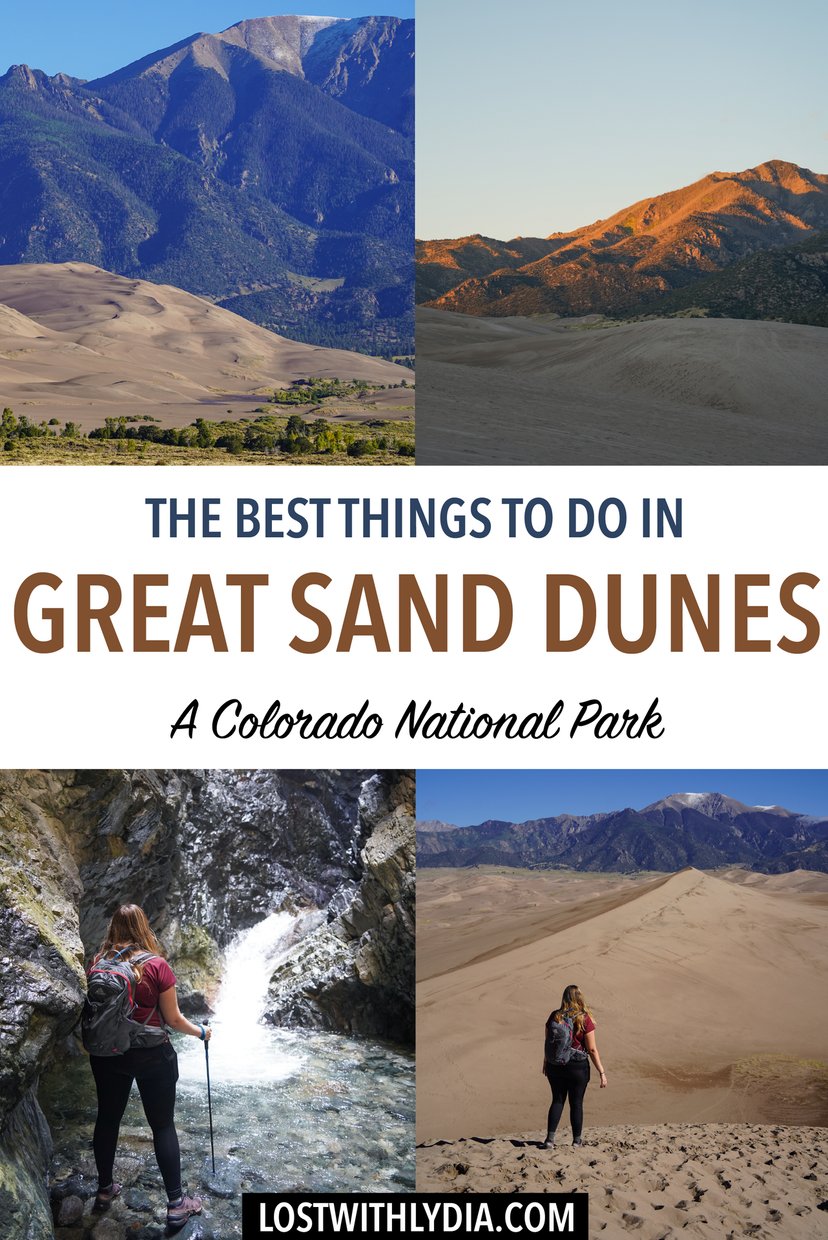 From hiking to sand boarding, learn about the best things to do in Great Sand Dunes National Park!
