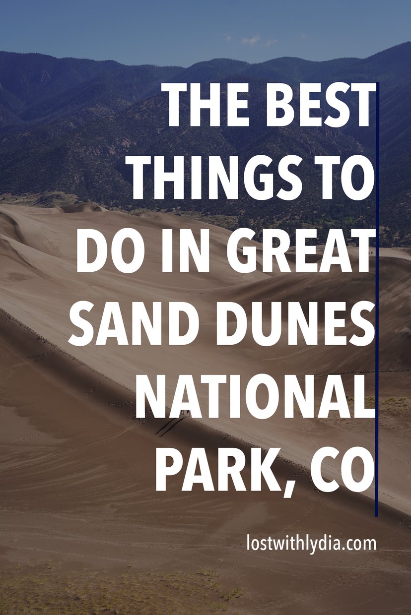 From hiking to sand boarding, learn about the best things to do in Great Sand Dunes National Park!