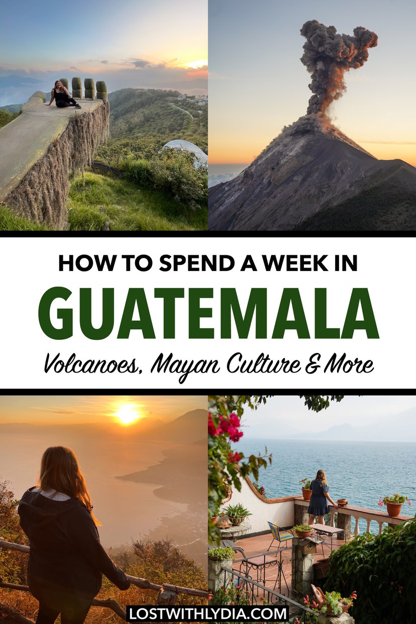 Plan an epic vacation using this Guatemala itinerary! Trek to Acatenango, relax at Lake Atitlan, learn about Mayan culture, and more.