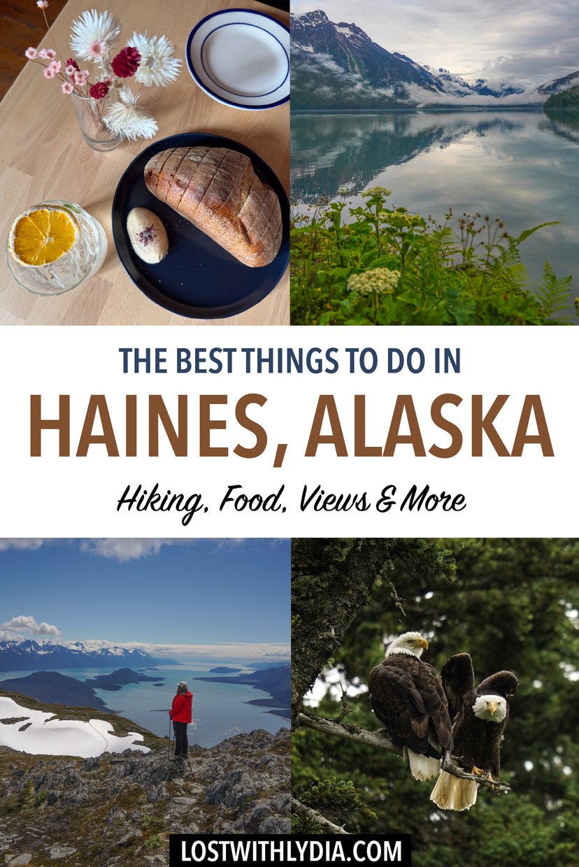 Find out about the best things to do in Haines! From epic hiking trails to amazing restaurants, this underrated town deserves a spot on your Alaska bucket list.