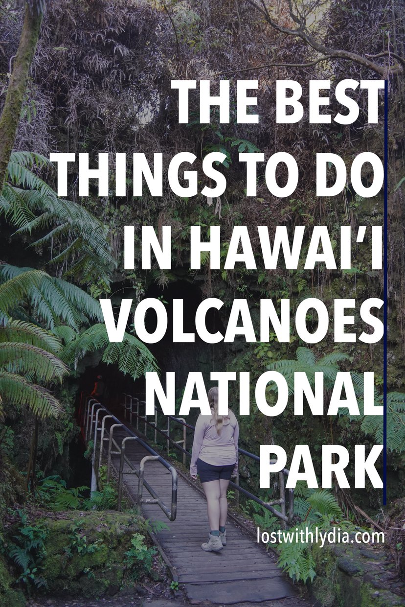 Use this guide to plan an epic trip to Hawaii Volcanoes National Park! From sea arches to hiking on hardened lava, this is a unique park you won't soon forget.