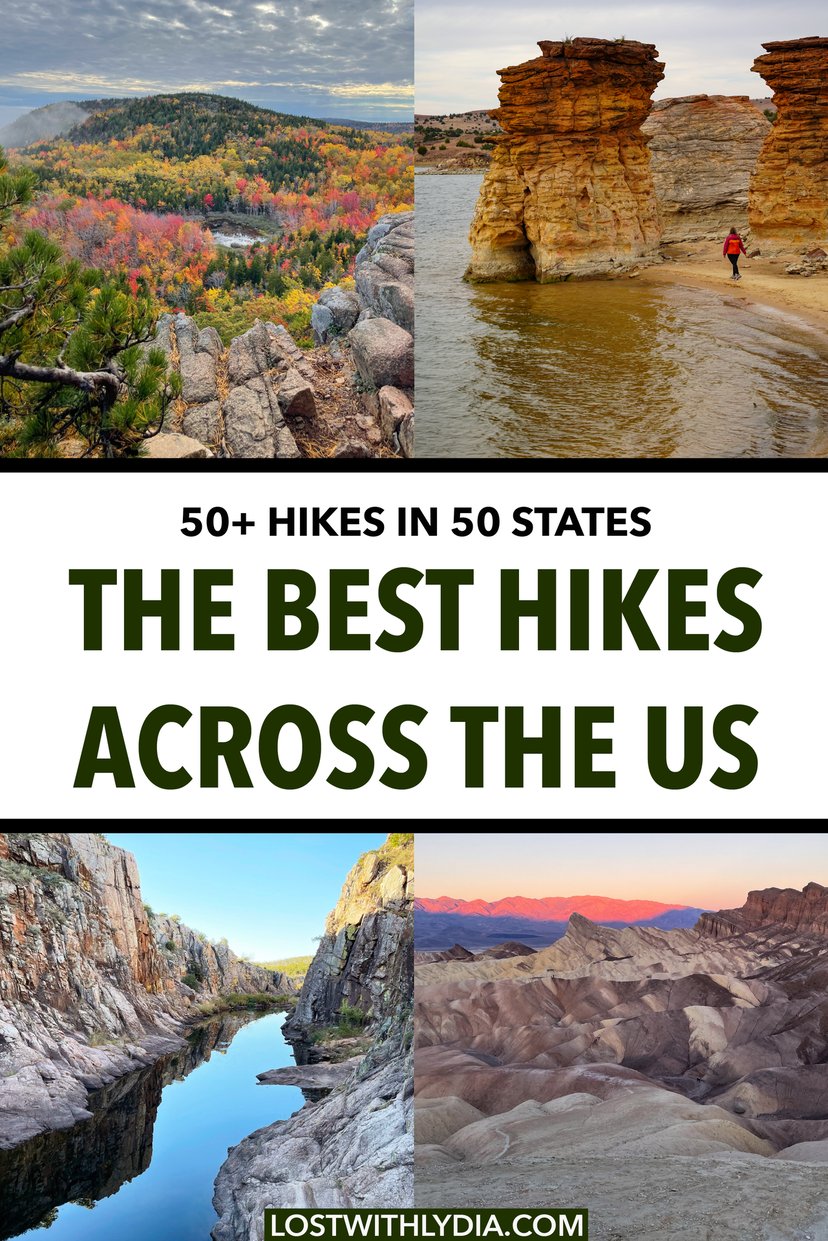 Discover the best hikes in the United States and get inspired to explore all over the diverse USA.