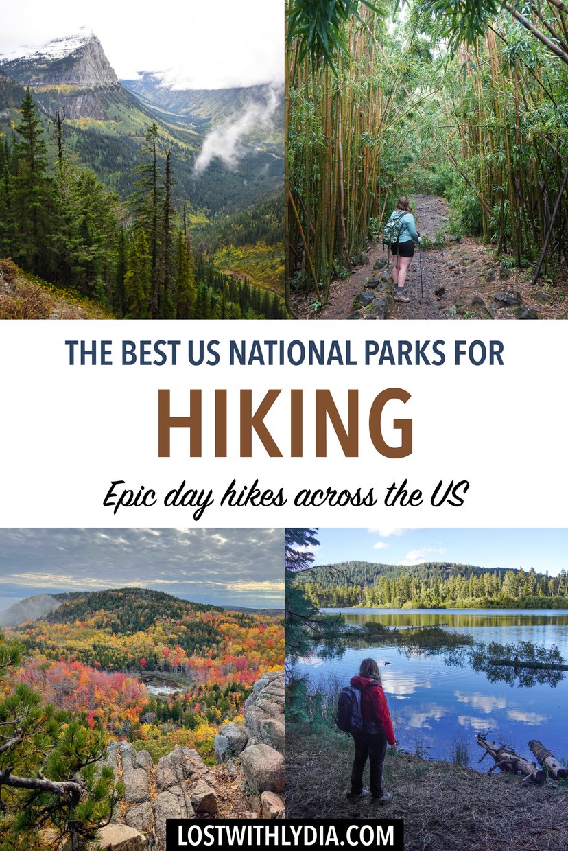 Plan a trip to one of the best US national parks for hiking! Discover the best parks for epic views and a variety of trails.